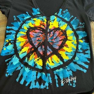 Billabong shirt sleeve women’s black T